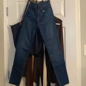 9" High-Rise Skinny Jeans Hammond Wash: Drop-Hem